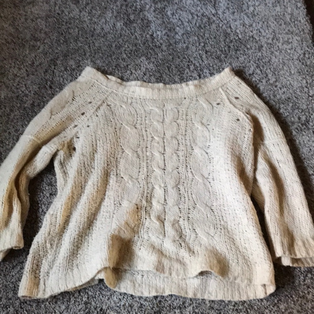 Tan sweater